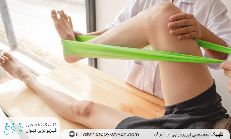 فیزیوتراپی زانو برای فوتبالیست ها