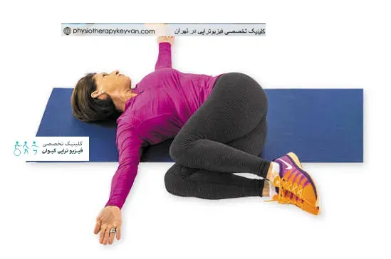 تمرین تعادلی چرخش ایمن بدن