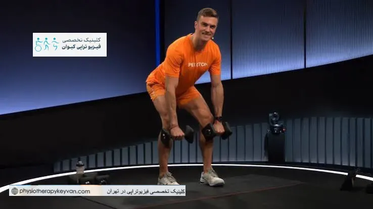 تمرین تعادلی تقویت اندام تحتانی
