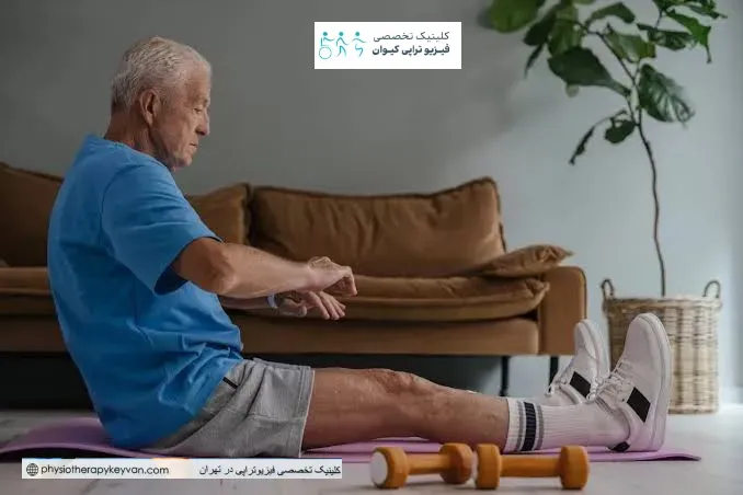 تمرین تعادلی برای پیشگیری از سقوط سالمندان